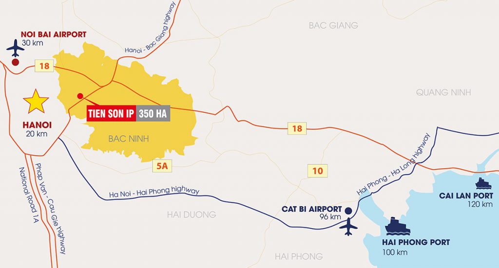 Khu công nghiệp Tiên Sơn Viglacera: Điểm đến hấp dẫn của các nhà đầu tư 1
