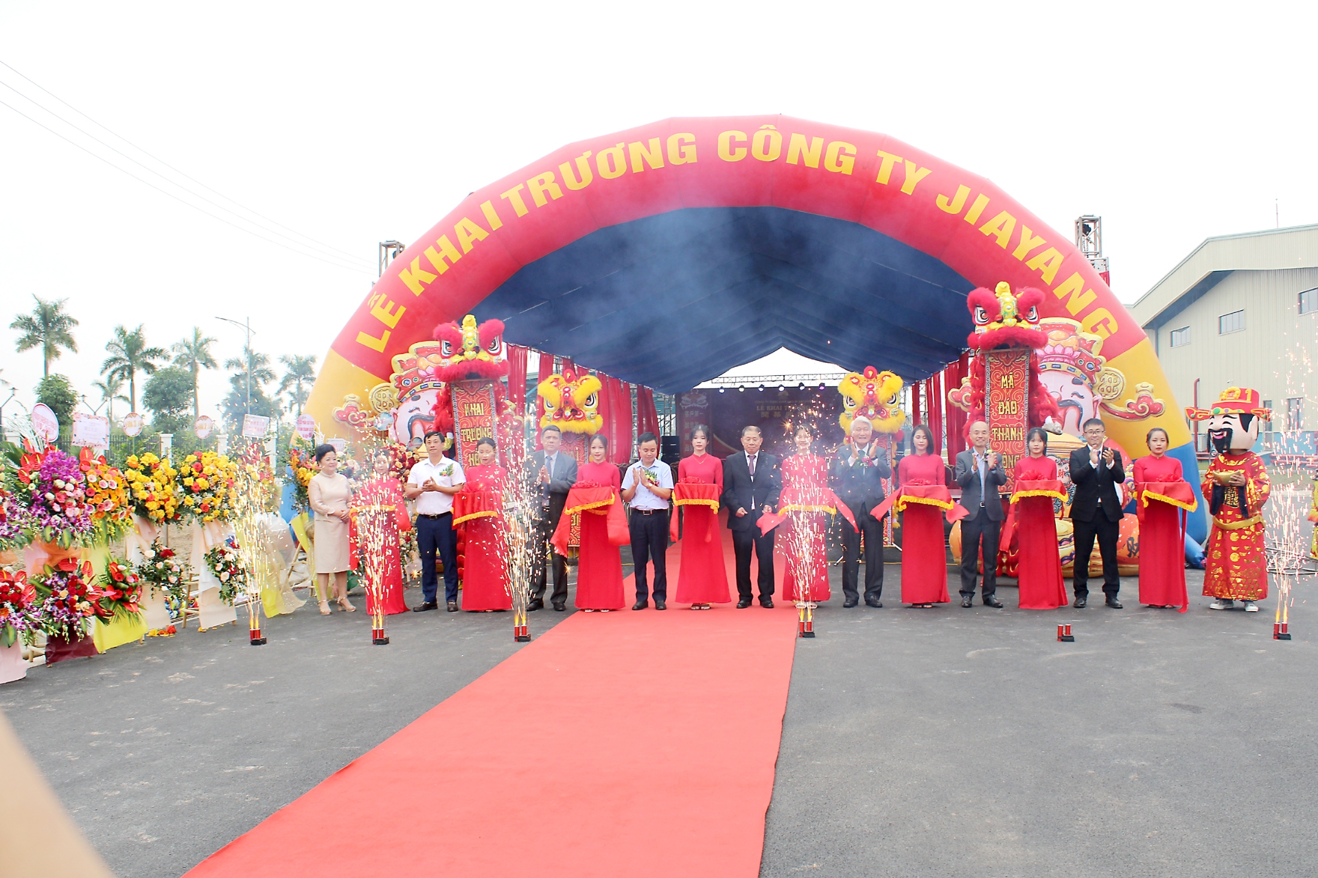 Công ty TNHH Giấy Bao Bì Jiayang khai trương nhà máy