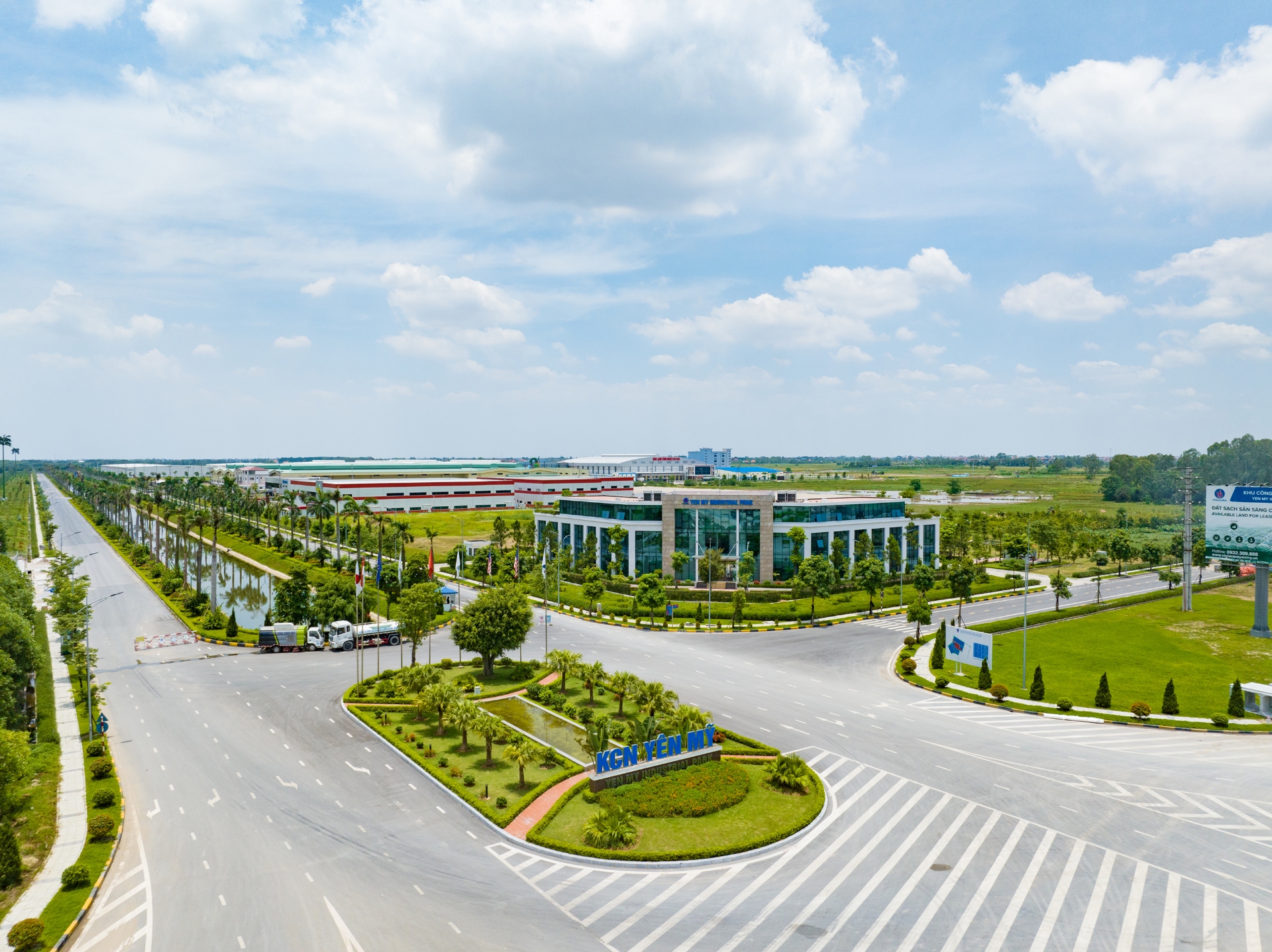 Cảnh quan khu công nghiệp